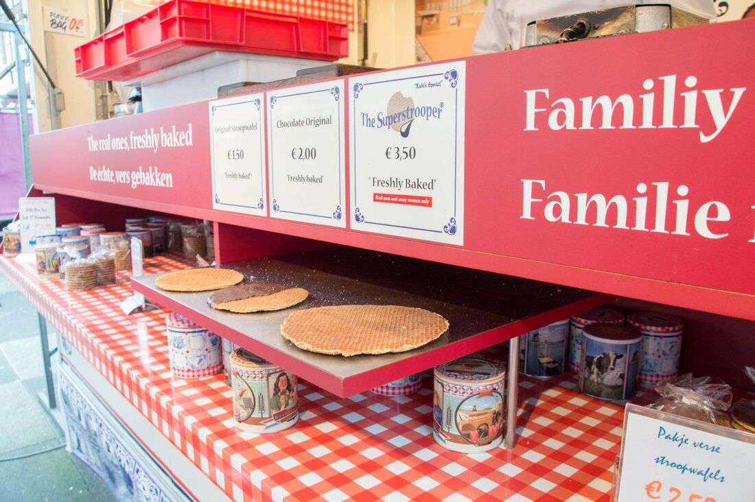 Amsterdam Day 3 Stroopwafels - Albert Cuypstraat