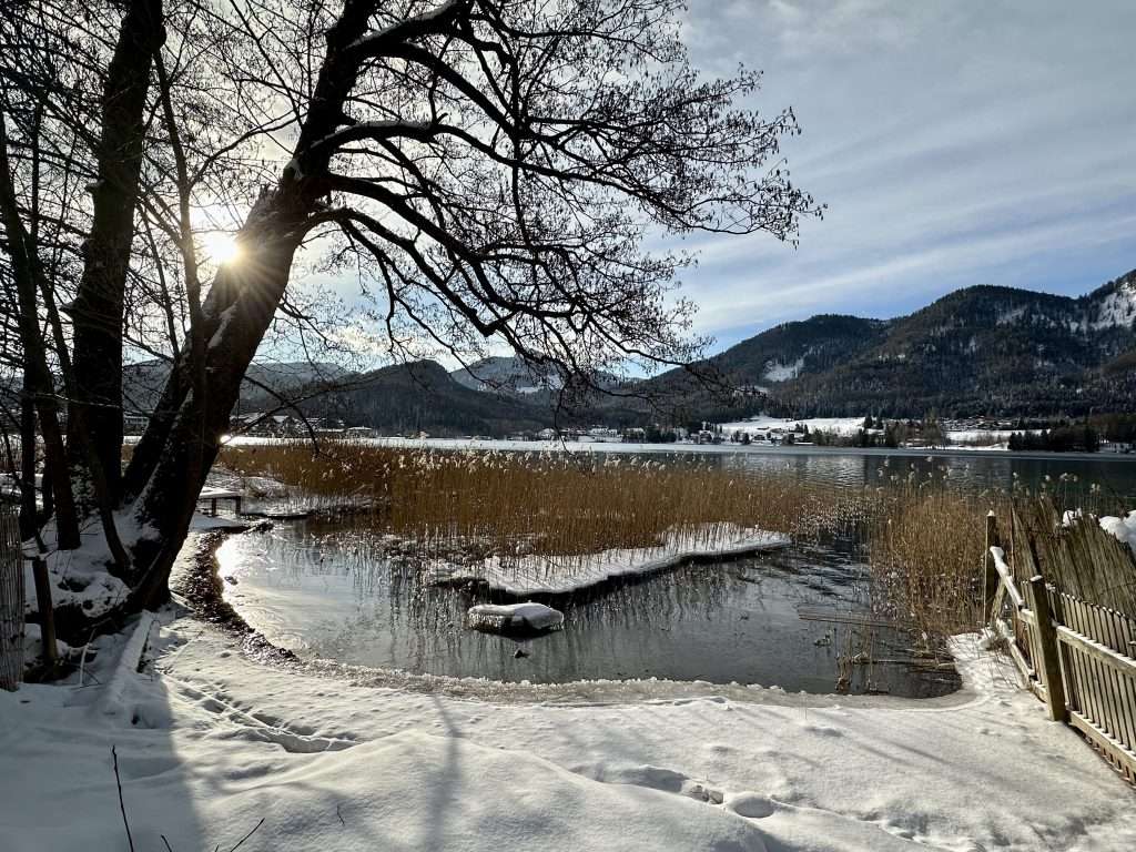 Winter Sun with a Difference - Fuschl am See