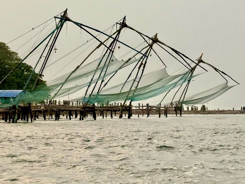Kerala Emblem of Kochi/Cochin Chinese Fishing Nets