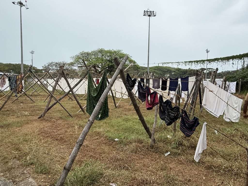 Dhobi Khana Laundry Drying Area Kochi Kerala