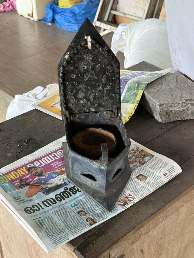 Dhobi Khana Laundry Kochi Kerala -Charcoal Iron