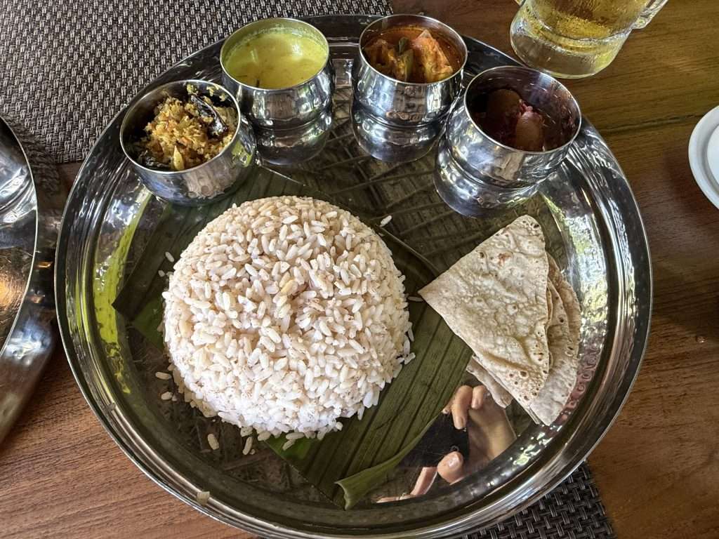 Vegetarian Thali Meal - Kerala