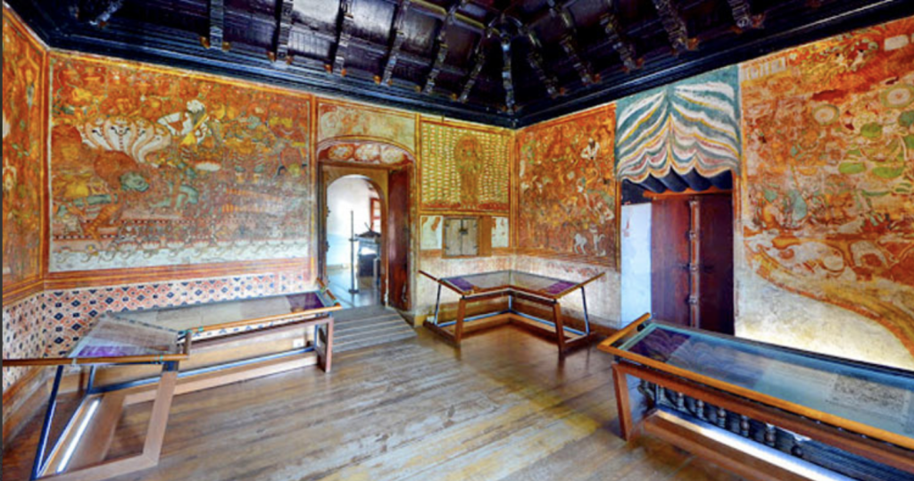 Matancherry Palace Hindu Murals Kochi Kerala
