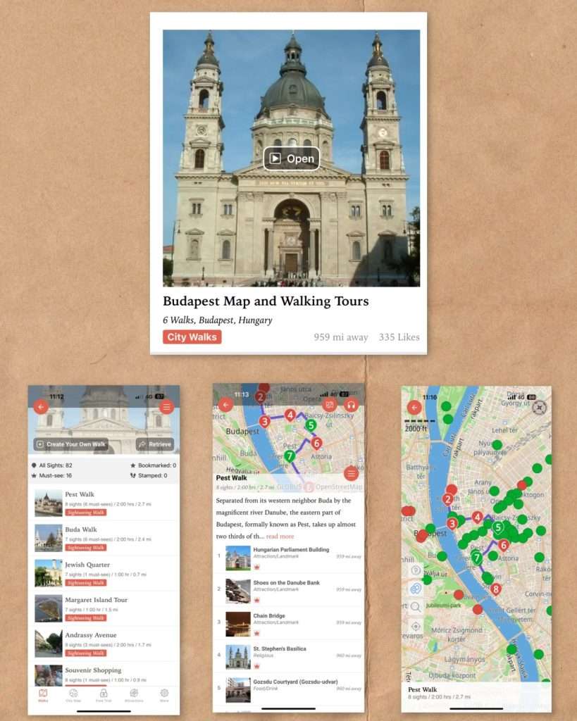 GPSmyCity App - Screenshots