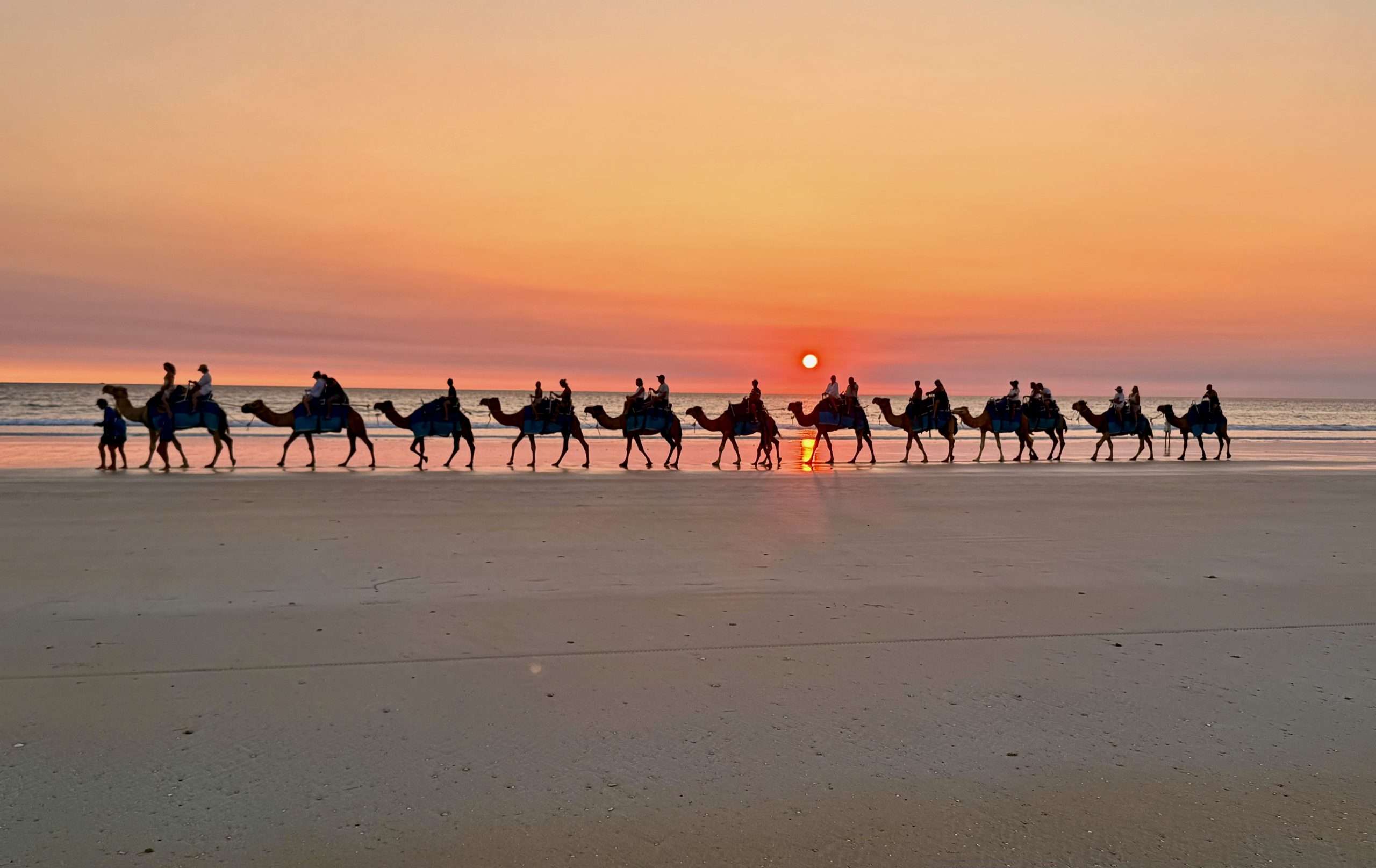 Broome - Camel Ridess on Cable Beach